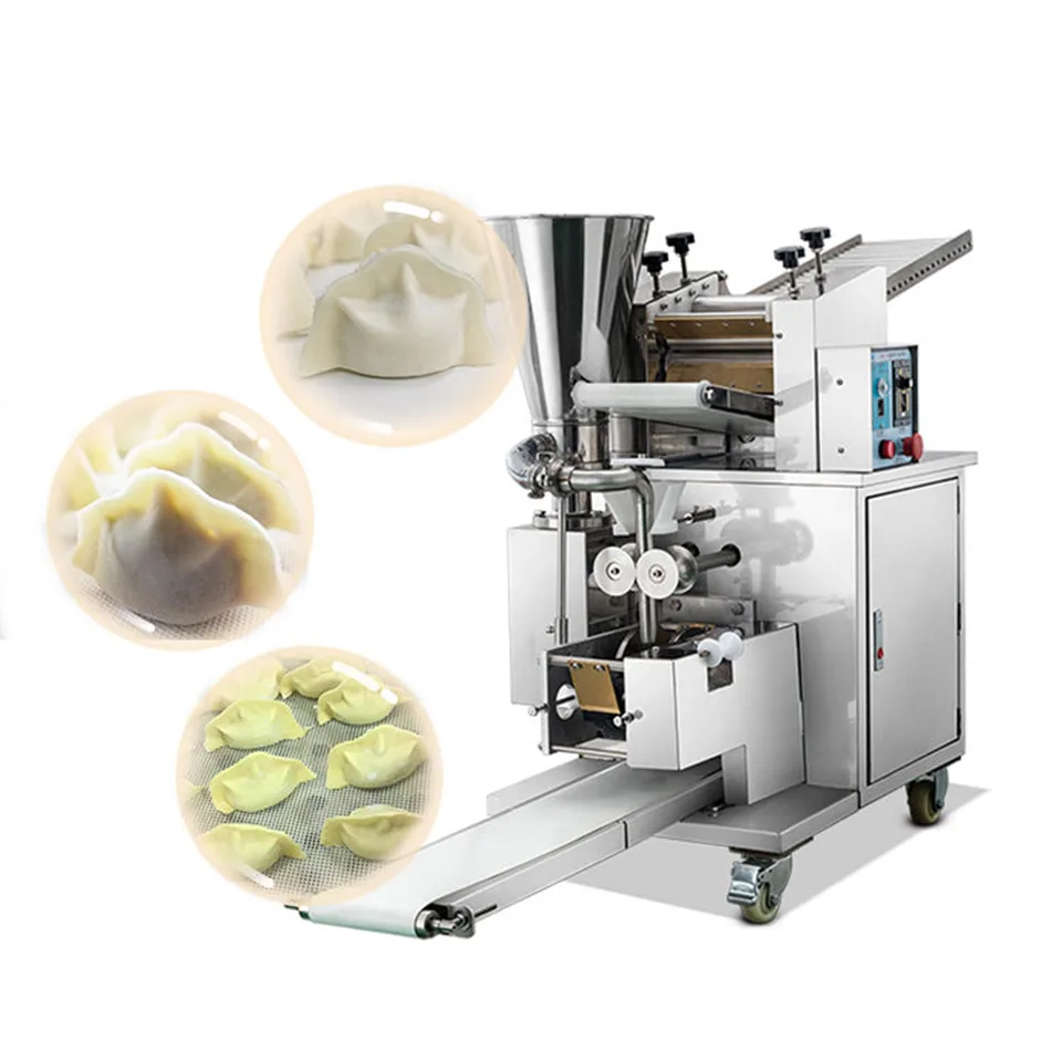 Dumpling Machine 220V 0-10000pcs Hour 15-35g Per Piece Commercial Food Processor