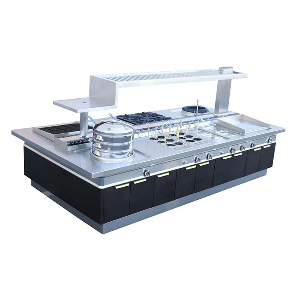 ZHL Modular Kitchen Equipment Customizable 110 kW Power