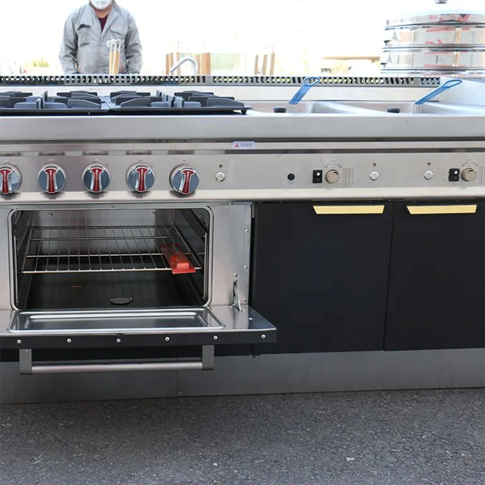 ZHL Modular Kitchen Equipment Customizable 110 kW Power
