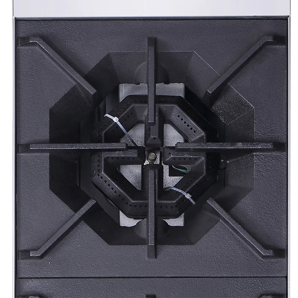 Professional Gas Range FR-24 4 Burner With Built-In Oven For Restaurants