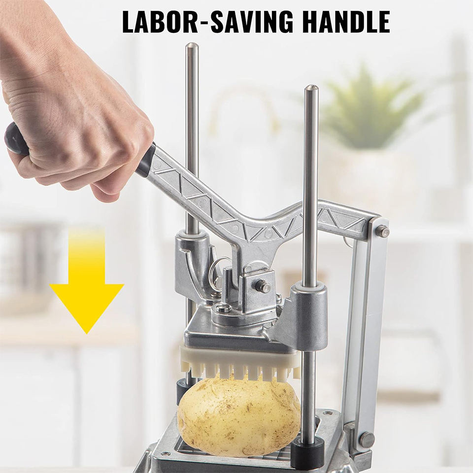 Long Handle Dicer Stainless Steel Multi-Function Vegetable Chopper