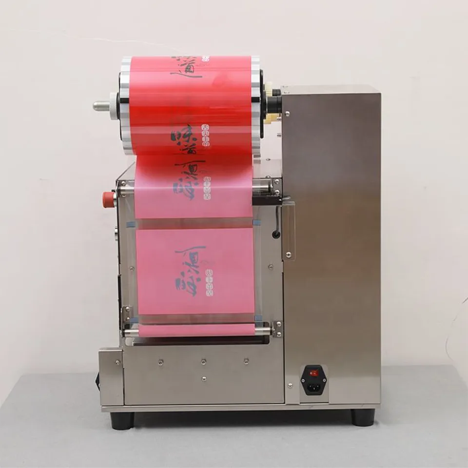 DF300TA Manual Press Tray Sealer Compact Food Container Cup Lid Machine