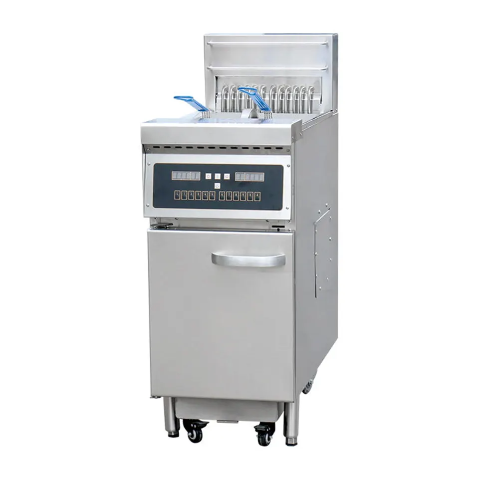Fritadeira Elétrica E-DZE-400G 18kW de Chão 35L Alta Capacidade
