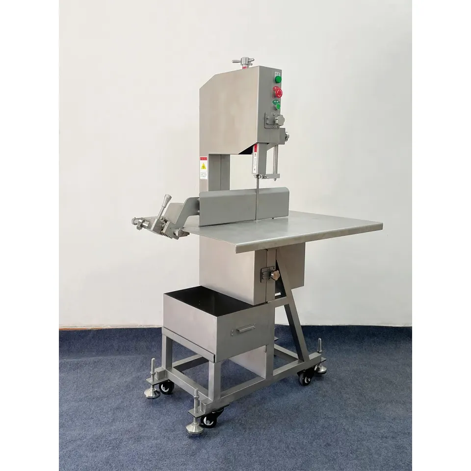 Máquina sierra para carne y huesos de alta resistencia 2200W 380V de acero inoxidable