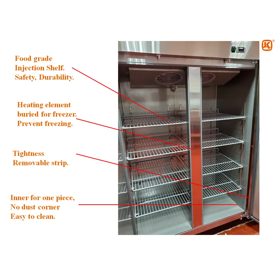 Commercial Upright Refrigerator ARX2 1015L Two-Door for Restaurant and Kitchen Use