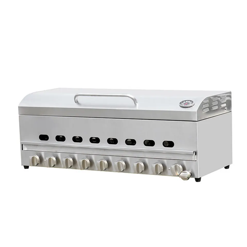 Armário Modular para Cozinha Externa Série GC 8,5-15,3kW Grelha a Gás Forno de Pizza
