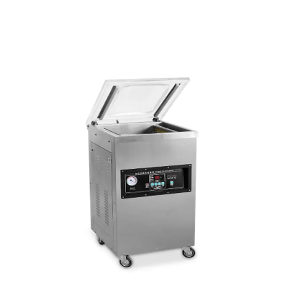 Machine d'emballage sous vide à chambre profonde DZ-400/2E, scellage 400mm