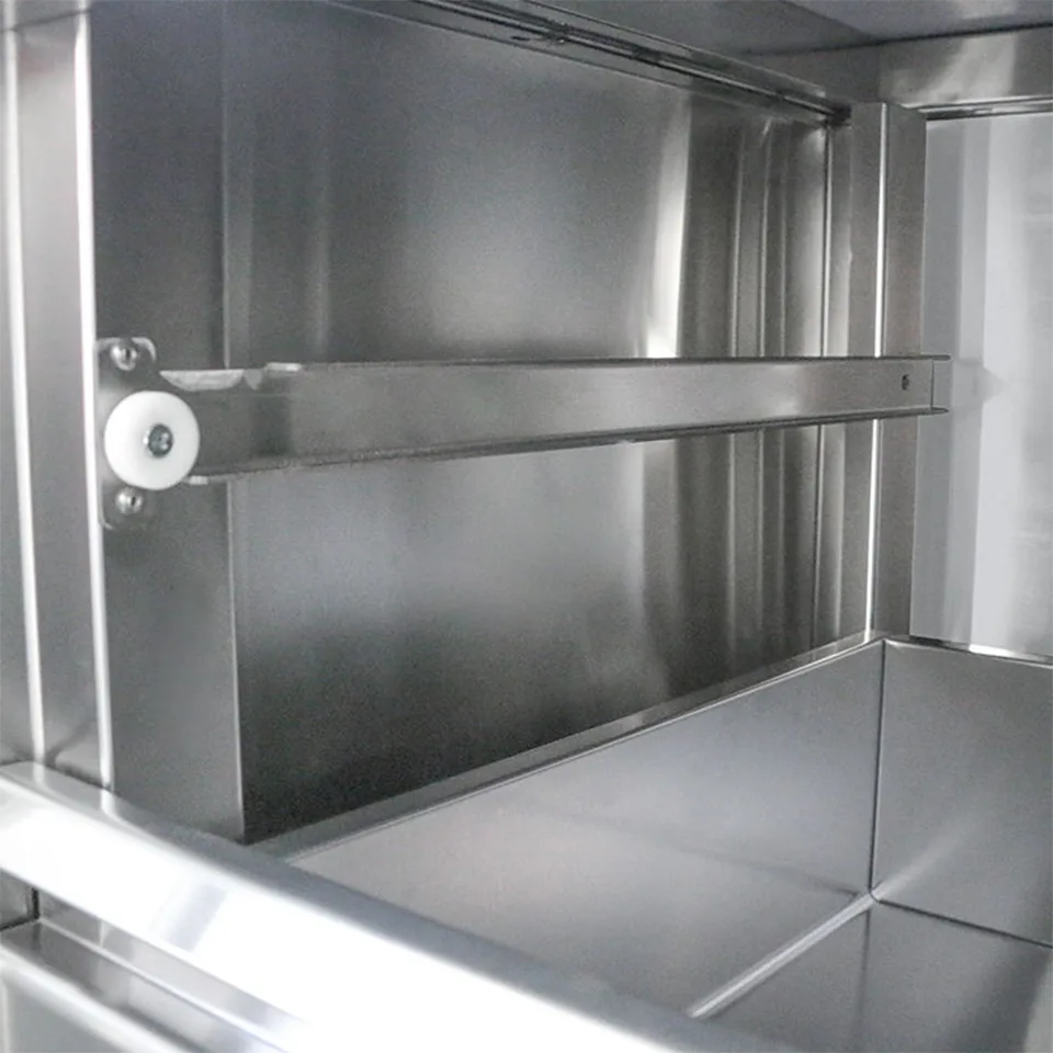Stainless Steel Drawer Center Island Worktable for Commercial Kitchens