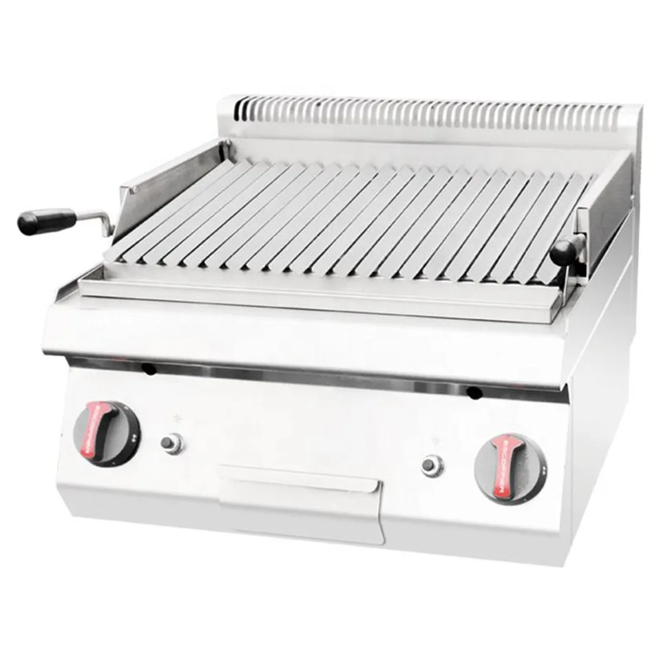Parrilla Eléctrica de Alta Potencia E-RQH-600 16kW E-RQH-600X 11kW Acero Inoxidable