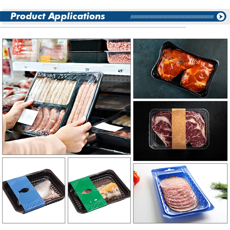 DQ330VSL Vertical Skin Packaging Machine 63m³/h Vacuum High-Quality Food Sealer