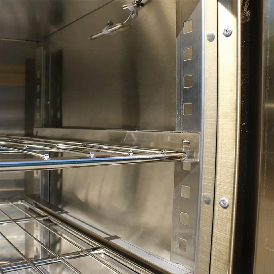 Commercial Food Warming Trolley Electric Heated Mobile Cabinet for Catering Service