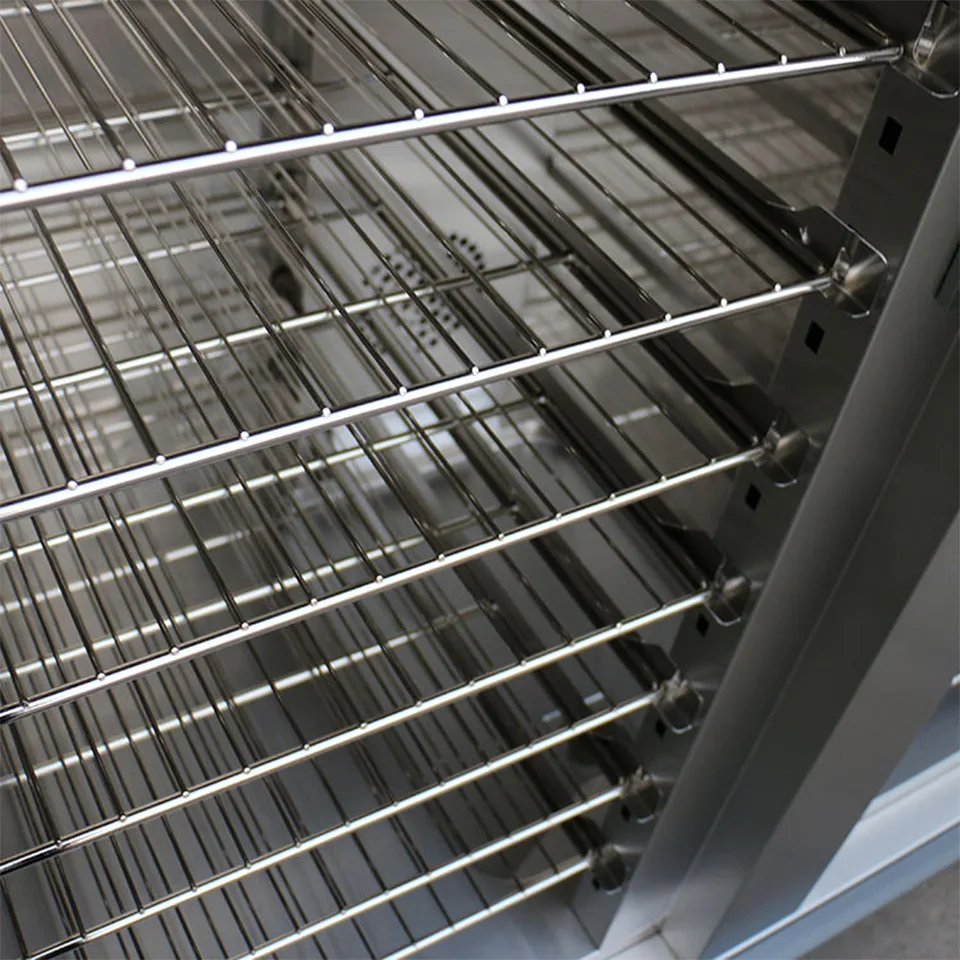 Dual Compartment 500L Food Warming Trolley Commercial for Catering