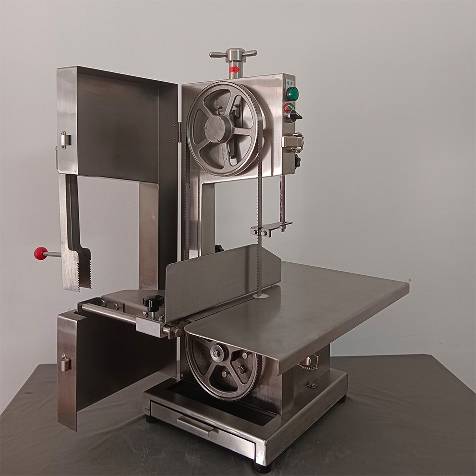 Sierra compacta para carne y huesos 1500W de acero inoxidable para carne y huesos congelados