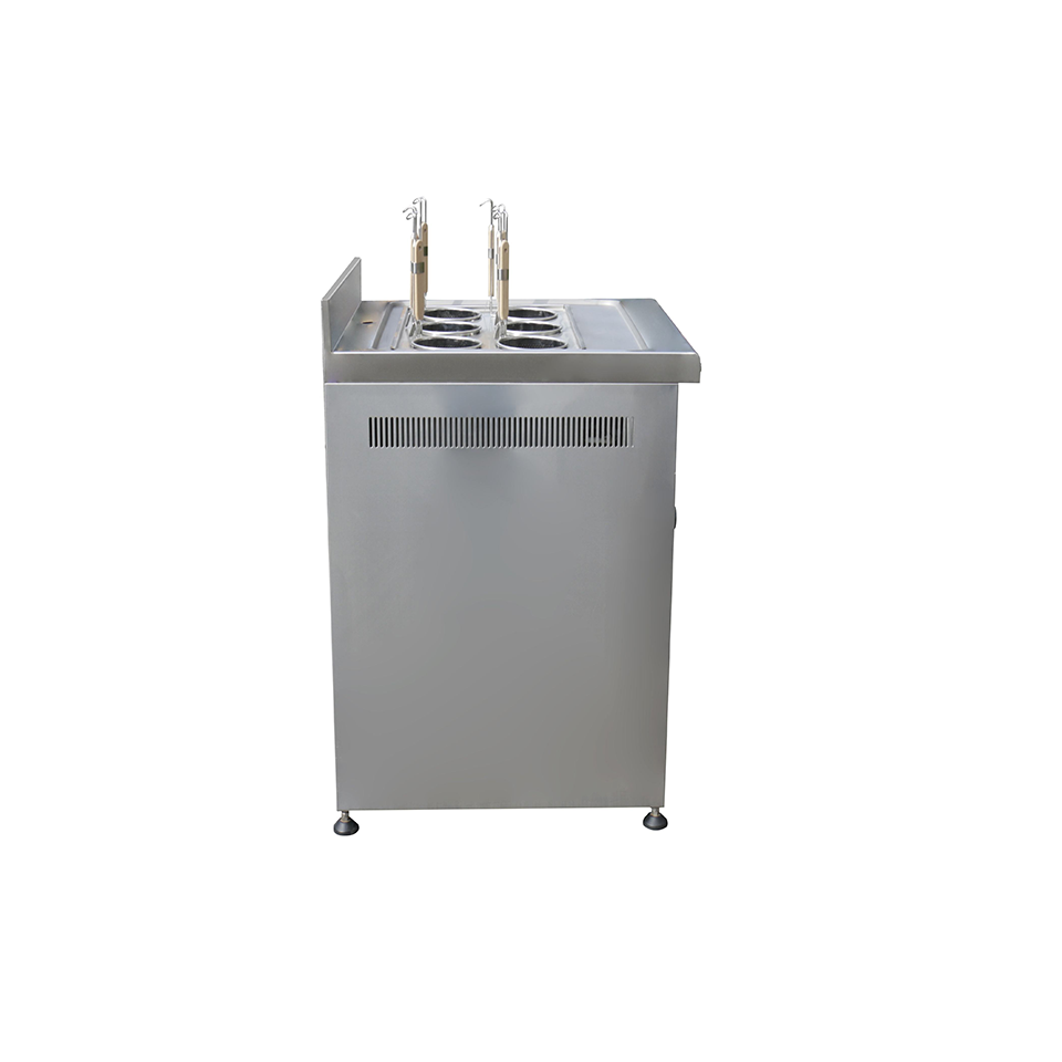 E-RQM-6T Fervedor de Macarrão a Gás Comercial para Restaurantes e Lojas de Ramen