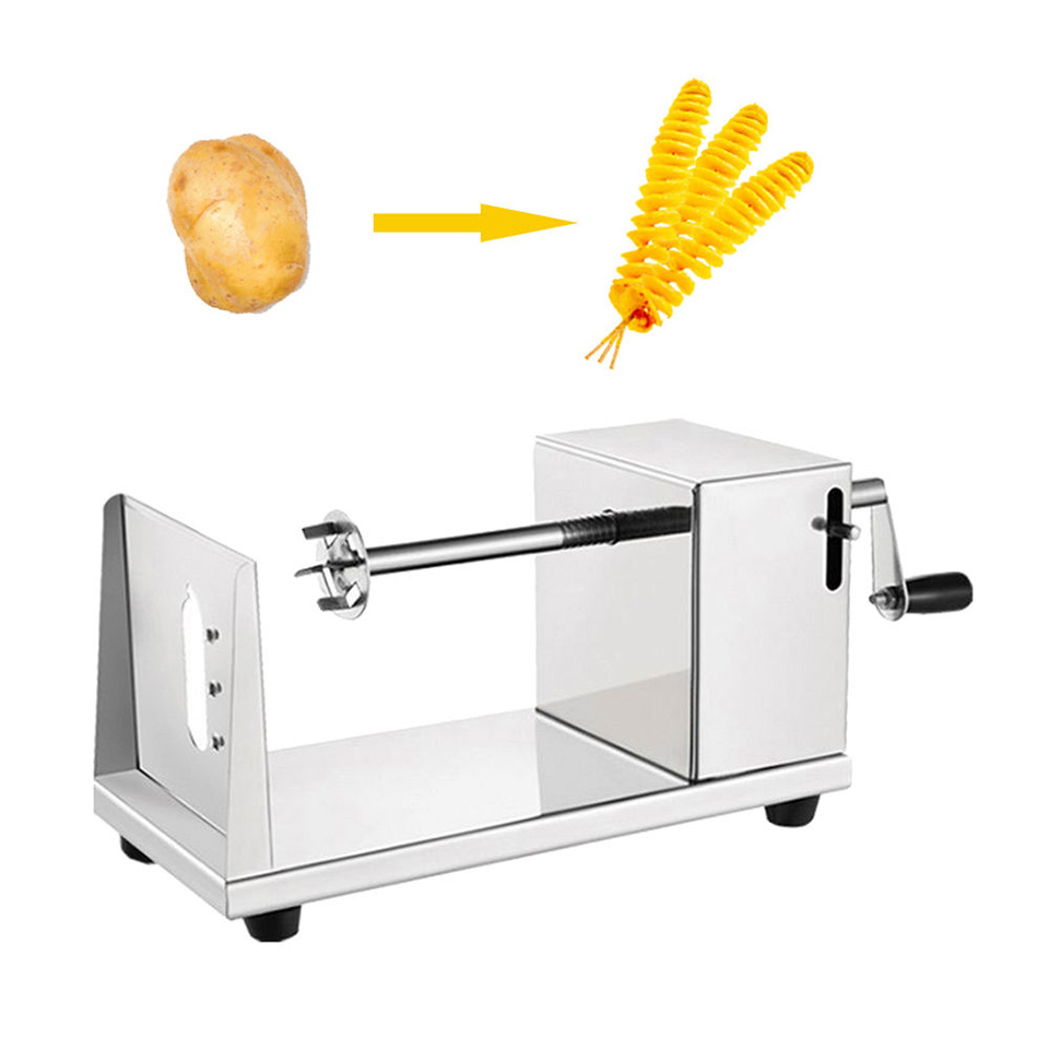 Twister Tornado Spiral Potato Cutter Stainless Steel Heavy Duty