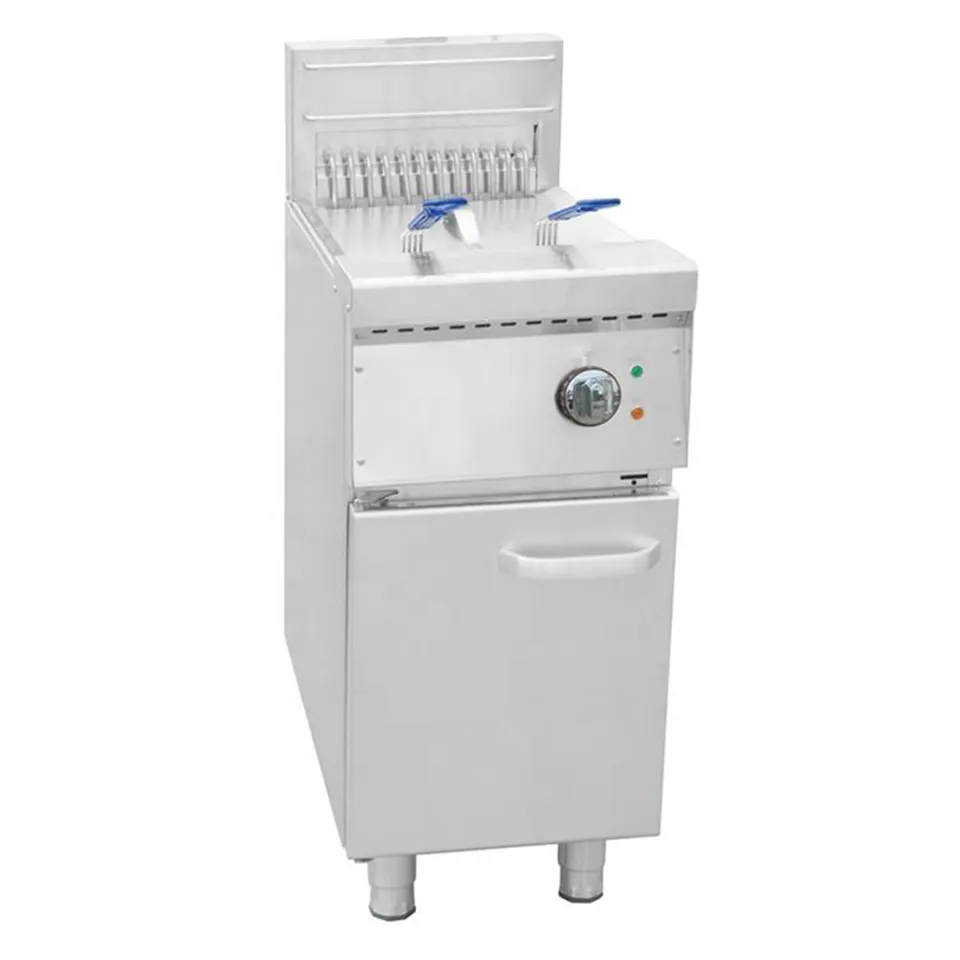 Penggoreng Elektrik E-DZ-400G-2 Dua Bakul 16kW Prestasi Boleh Dipercayai