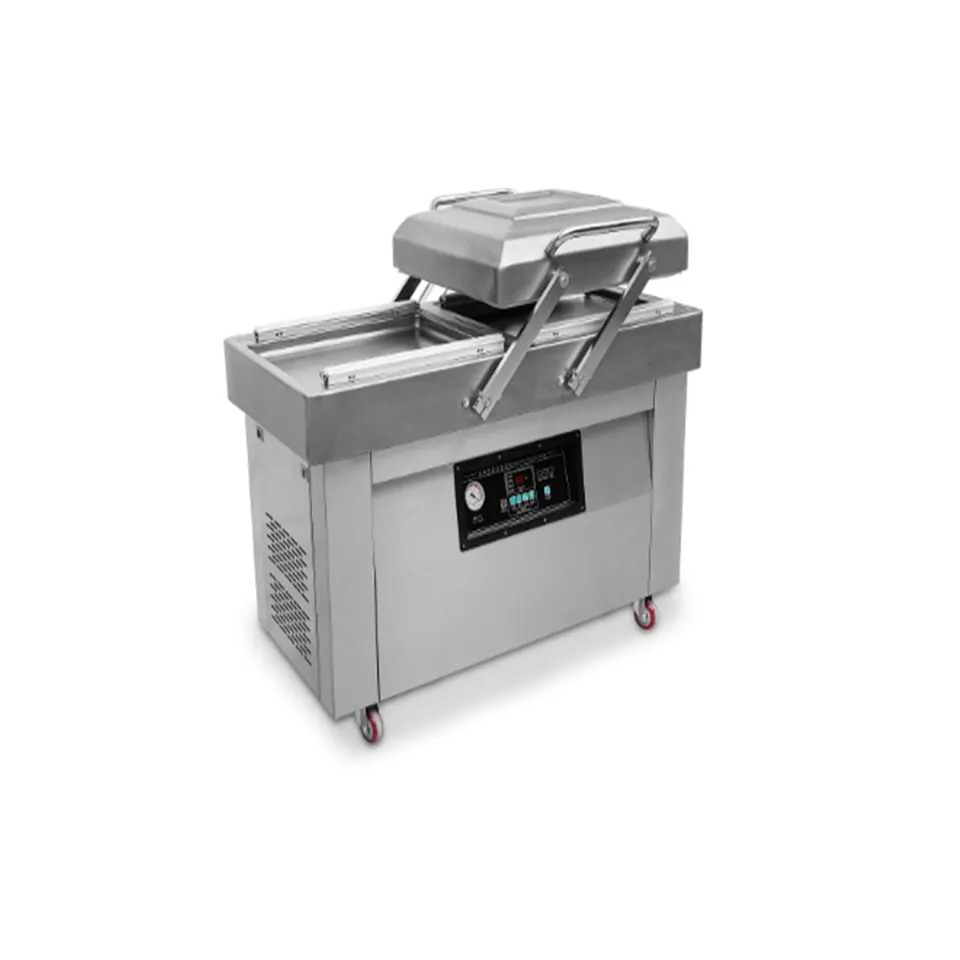 Pagoda Cover Double Chamber Vacuum Packaging Machine 500-700mm Seal
