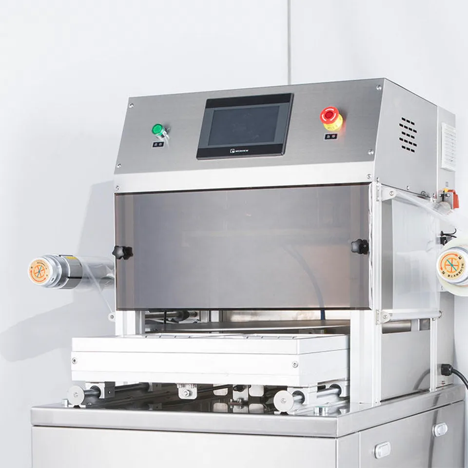 Automatic Vertical MAP Vacuum Packaging Machine DQ370L-V Gas Flush 370mm Film