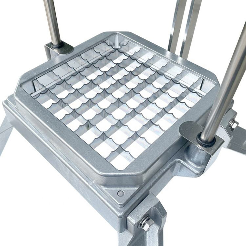 Máquina Manual de Cortar Alface em Cubos – Preparação de Alimentos em Cozinhas Comerciais – OEM