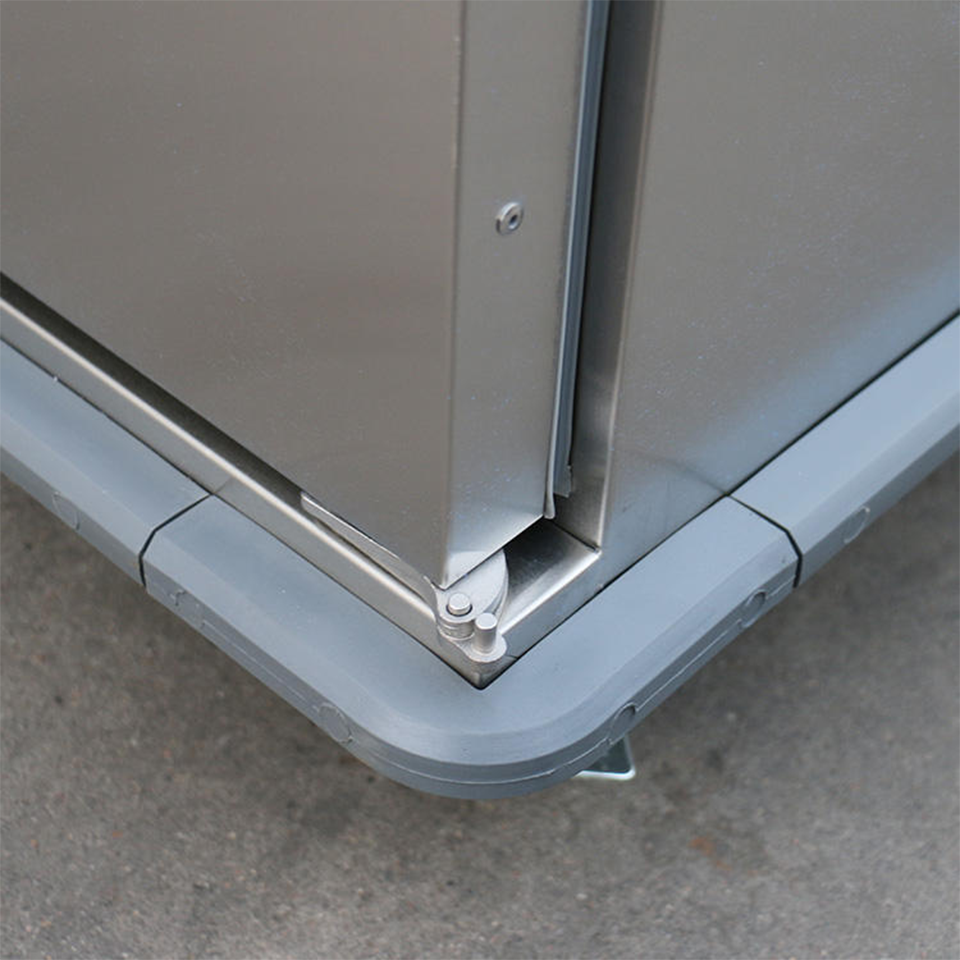 Commercial Glass Door Food Warming Trolley E-DBW-11-21-4B 500L for Catering Service
