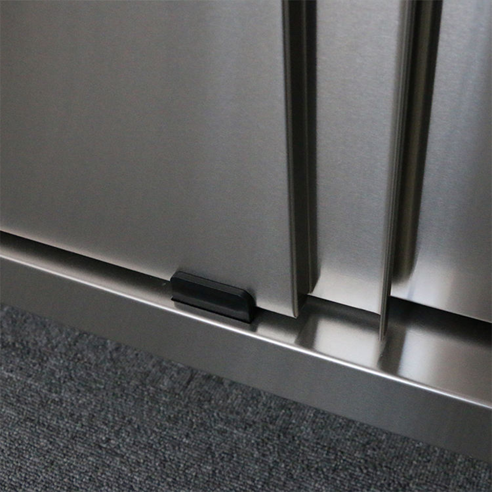 Commercial Stainless Steel Sliding Door Cabinet OBDLMGZT-WS for Food Service