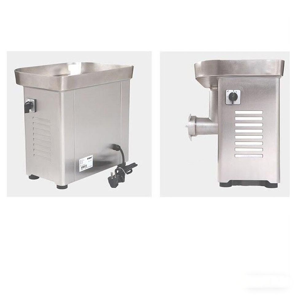 Commercial Tabletop Meat Grinder 100–300kg/h 1100W 220V Stainless Steel 4 Plates
