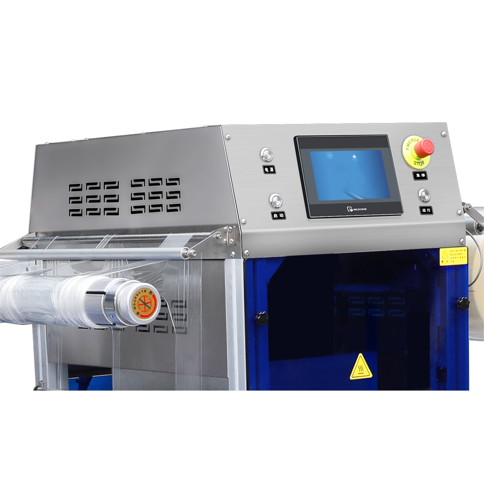 DQ630AT-V Automatic Chain Skin Packaging Machine MAP Gas Flush Food Sealer