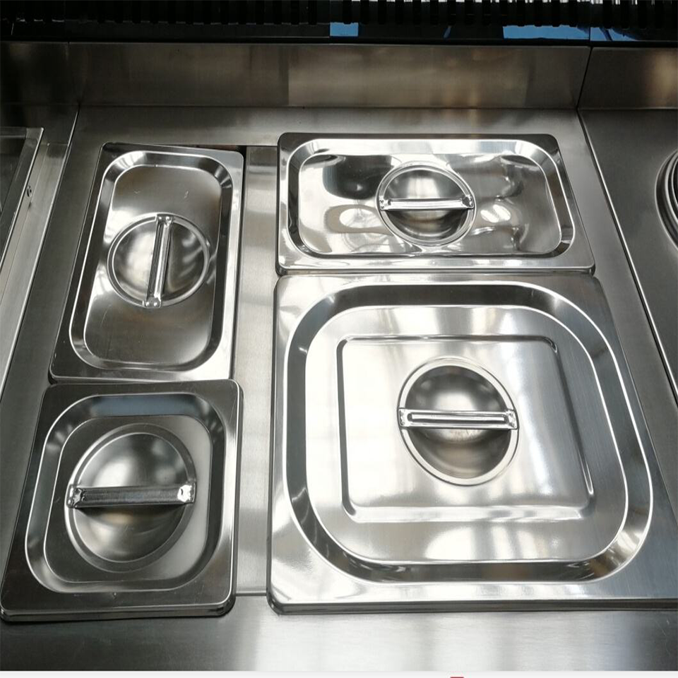 E-DT-600 Bain Marie Buffet Hot Soup Food Warmer Stainless Steel