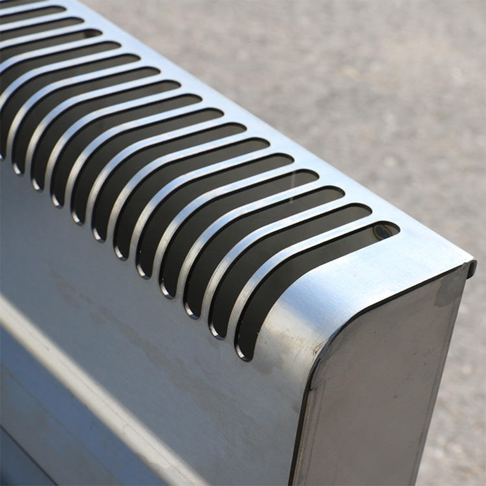 E-RQP-700X Tabletop Gas Grill Compact Stainless Steel for Restaurants