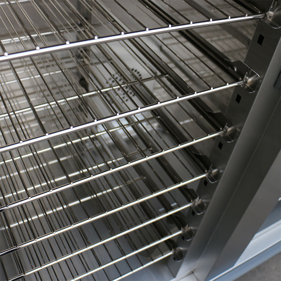 E-TC-555 Commercial Food Warmer Cart Stainless Steel Electric Heating