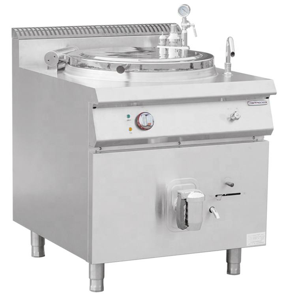 Professional Gas Boiling Pot 120L High Volume Soup and Stock Cooking