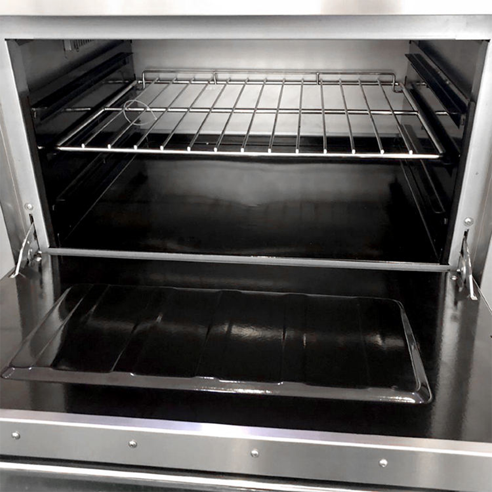 Professional Gas Range FR-24 4 Burner With Built-In Oven For Restaurants