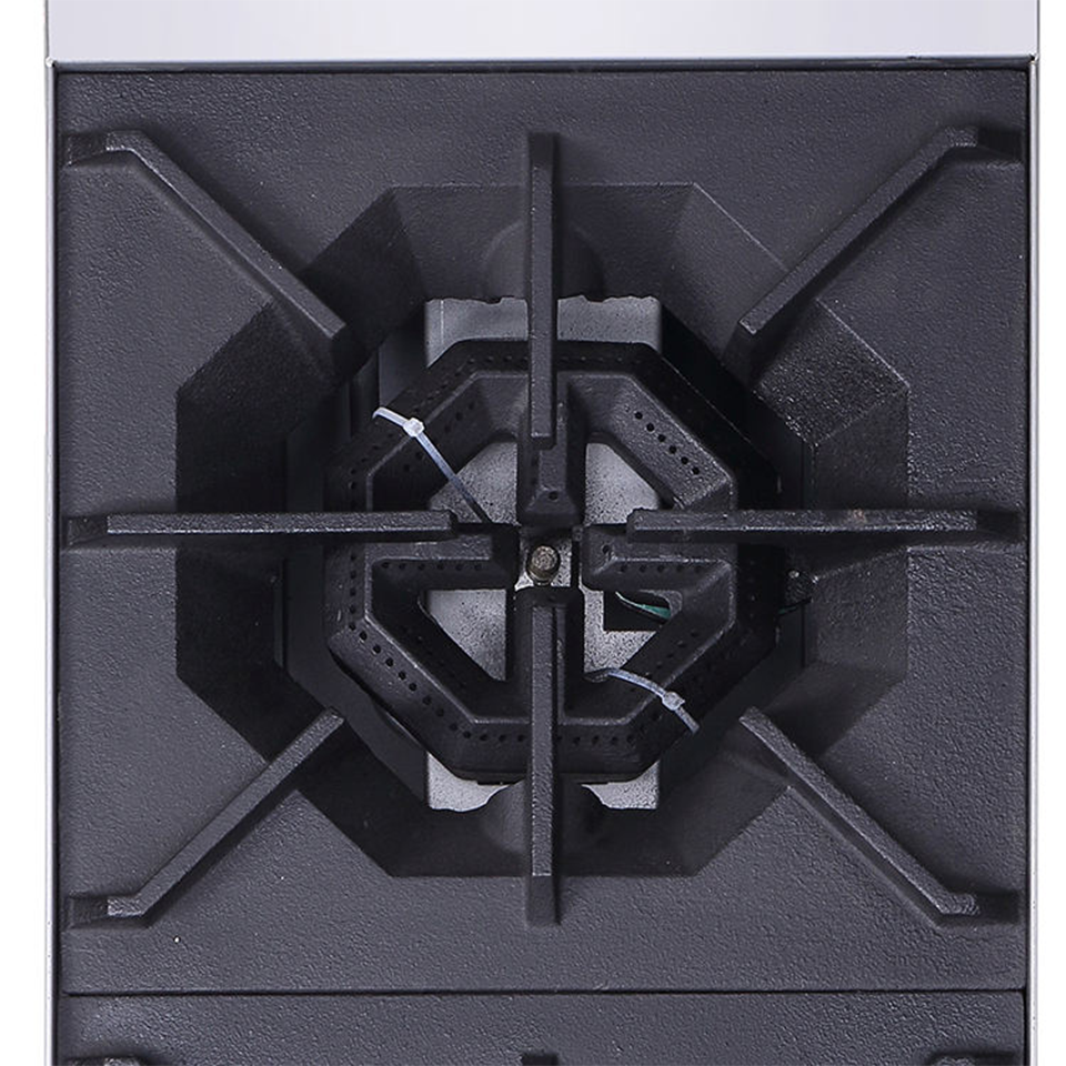 Professional Gas Range FR-24 4 Burner With Built-In Oven For Restaurants