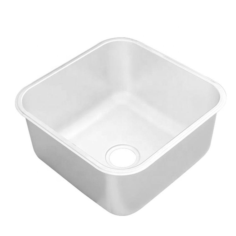Stainless Steel Undermount Compartment Sink Compact Design for Commercial Kitchens